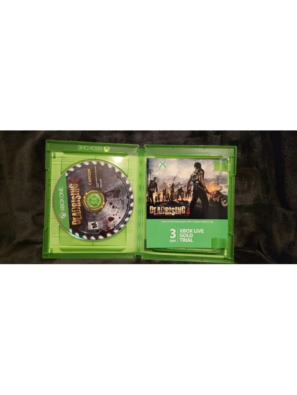 Dead Rising 3 Microsoft Xbox One 2013 Zombie Survival Action Horror Video Game